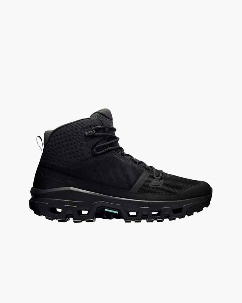 Men's Lightweight Breathable Sneakers - All-Black Anti-Slip Outdoor Fitness Shoes