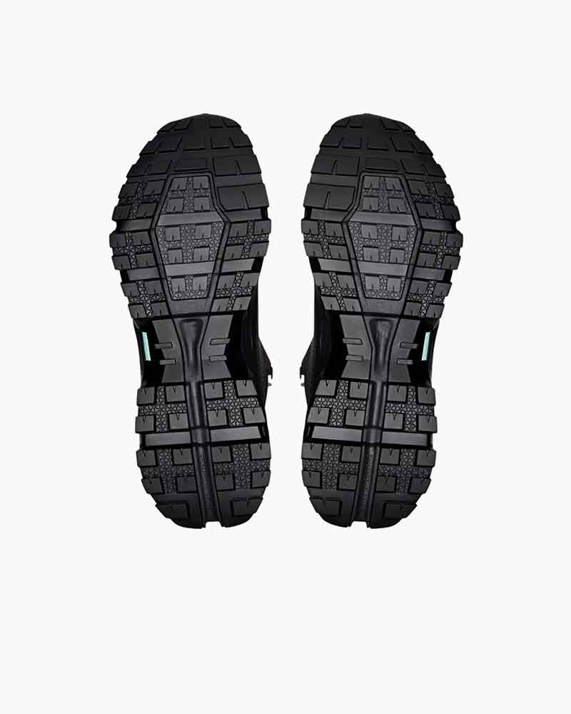 Men's Lightweight Breathable Sneakers - All-Black Anti-Slip Outdoor Fitness Shoes