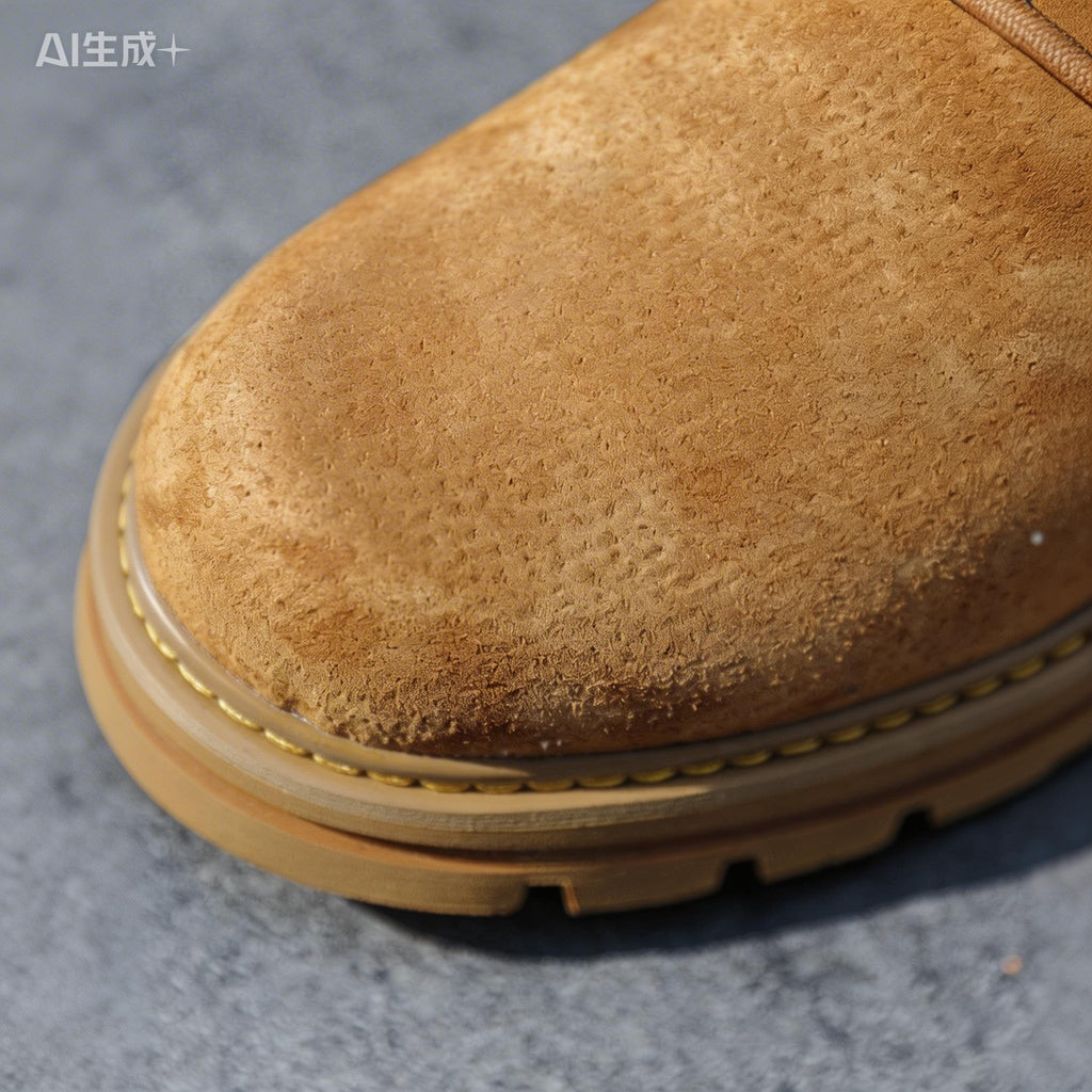 Men's Classic Leather Martin Boots - Casual Outdoor Heritage Style