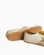 Women's Leather Sneakers Lightweight Walking Shoes - Casual Athletic Trainers for Everyday Wear