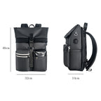Men's Oxford Fabric Backpack – Waterproof Large Capacity Daypack