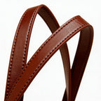 Women's Premium Calfskin Leather Boston Bag - Vintage Retro Top-Handle Handbag