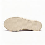 Men's Black Leather Sneakers Casual Round Toe Comfort