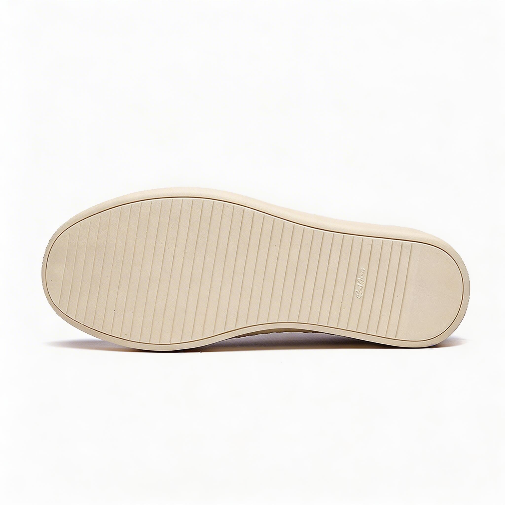 Men's Black Leather Sneakers Casual Round Toe Comfort