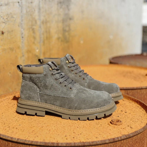 Men's Casual Martin Boots - Leather Boots