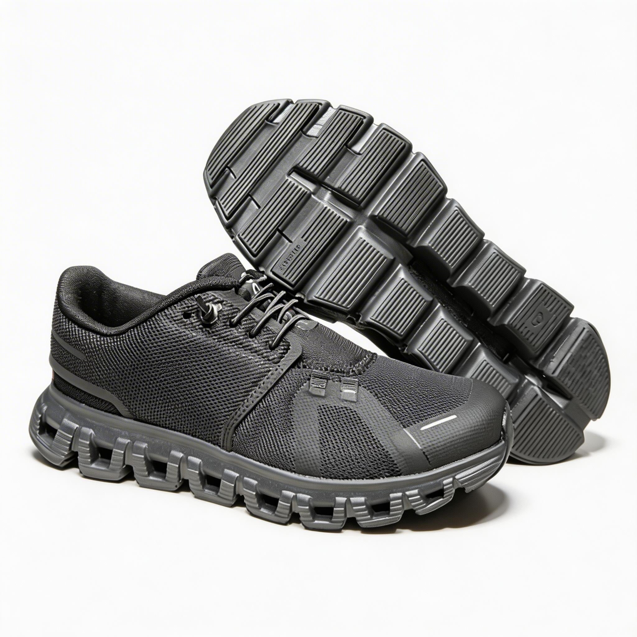 Men's Lightweight Mesh Sneakers – Breathable & Non-Slip Lace-Up Running Shoes