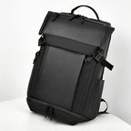 Men's Oxford Fabric Backpack – Waterproof Large Capacity Daypack