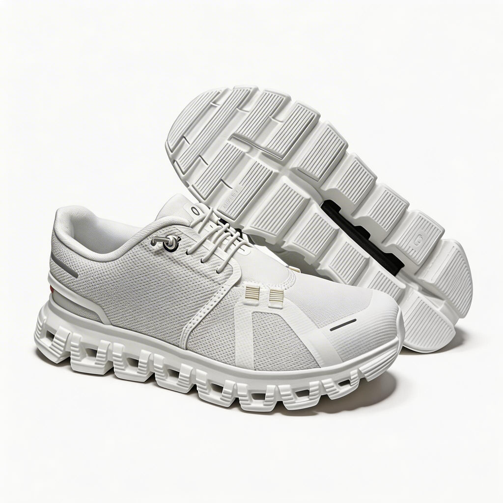 Women's Lightweight Mesh Sneakers – Breathable Non-Slip Lace-Up Athletic Shoes
