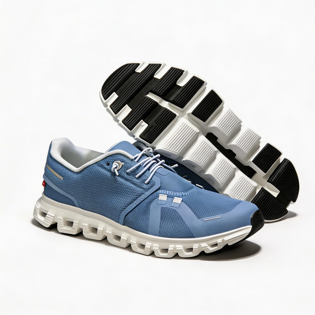 Women's Lightweight Mesh Sneakers – Breathable Non-Slip Lace-Up Athletic Shoes
