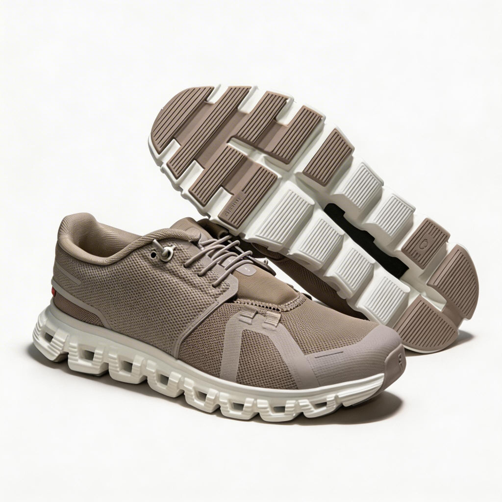 Women's Lightweight Mesh Sneakers – Breathable Non-Slip Lace-Up Athletic Shoes