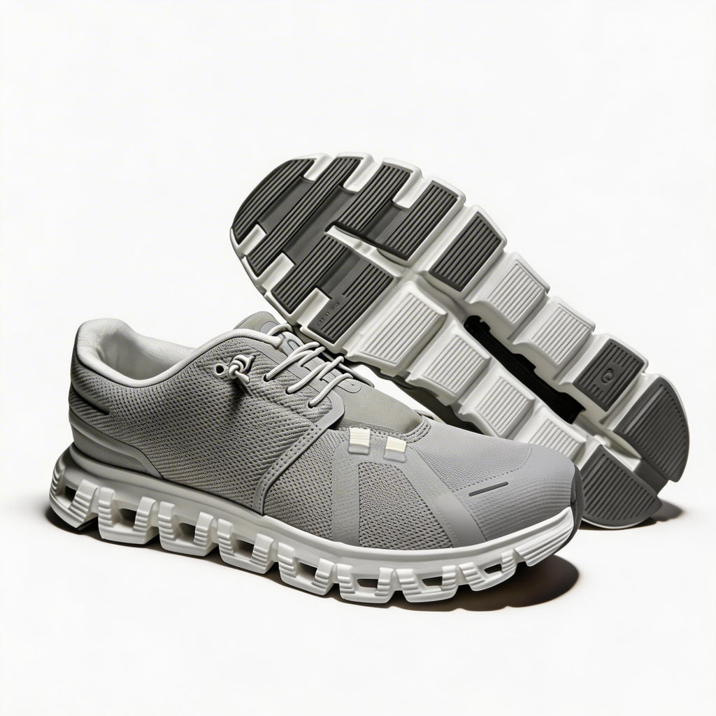 Women's Lightweight Mesh Sneakers – Breathable Non-Slip Lace-Up Athletic Shoes