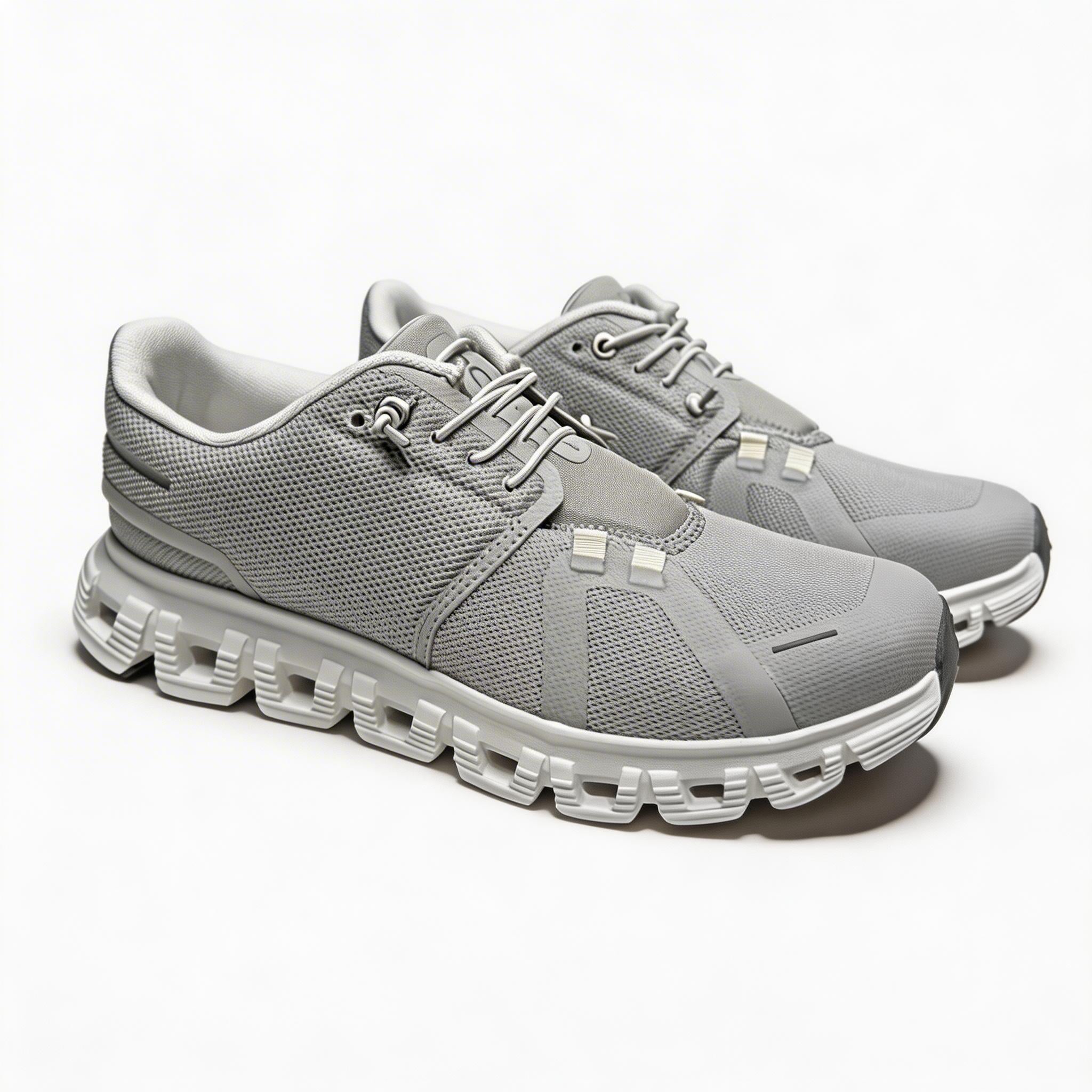 Men's Lightweight Mesh Sneakers – Breathable & Non-Slip Lace-Up Running Shoes