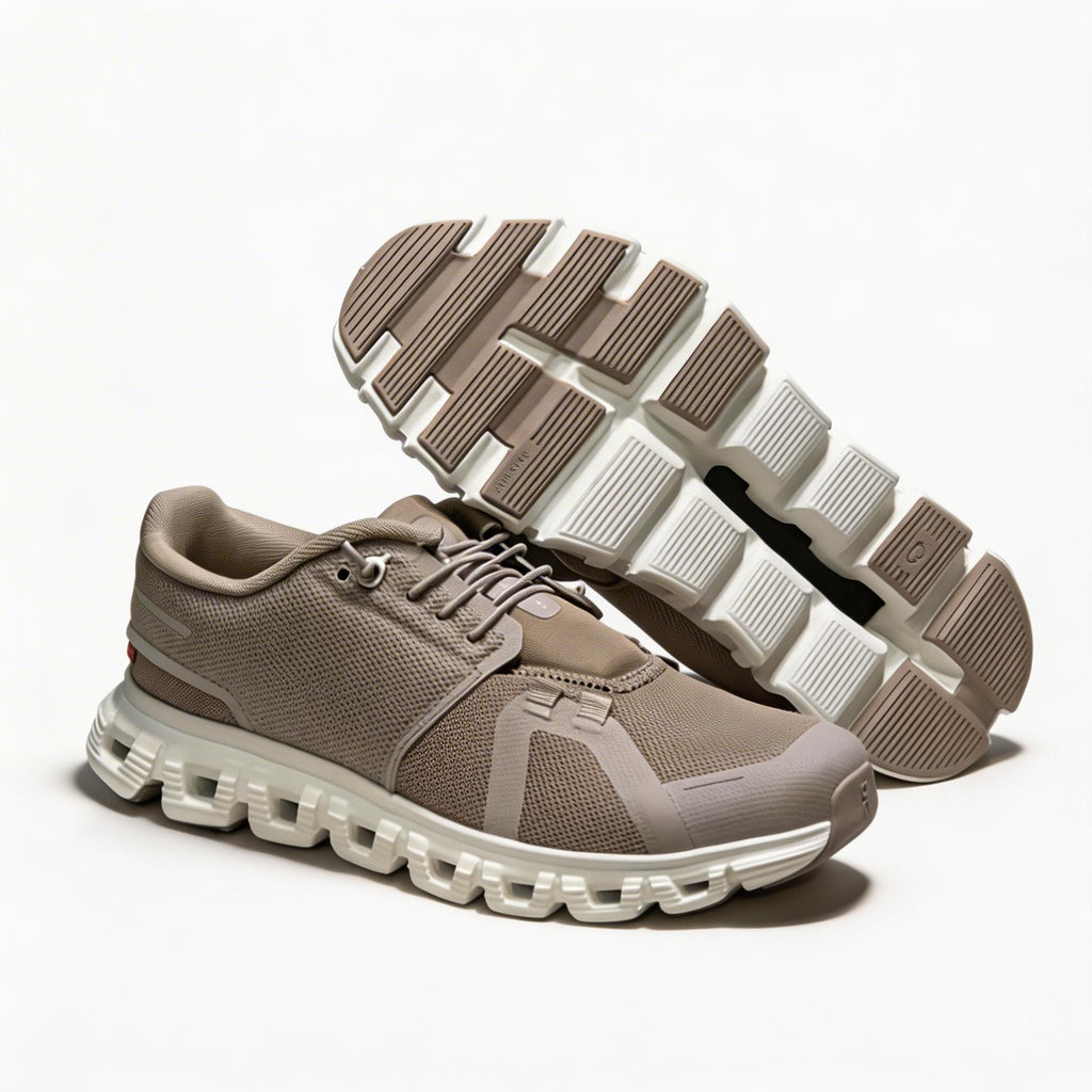 Men's Lightweight Mesh Sneakers – Breathable & Non-Slip Lace-Up Running Shoes