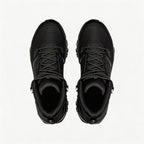 Men's Lightweight Breathable Sneakers - All-Black Anti-Slip Outdoor Fitness Shoes