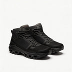 Men's Lightweight Breathable Sneakers - All-Black Anti-Slip Outdoor Fitness Shoes