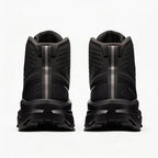 Men's Lightweight Breathable Sneakers - All-Black Anti-Slip Outdoor Fitness Shoes