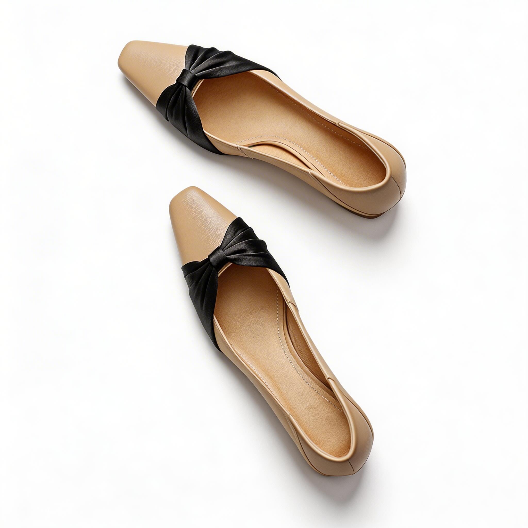 Minimalist 3cm Kitten Heel Pumps for Women – Genuine Leather Dress Shoes