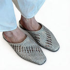 Casual Open-Weave Summer Slides